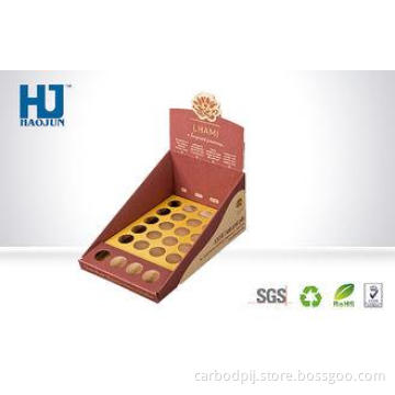 Promotion Printed Cardboard Counter Display Boxes For Cooki
